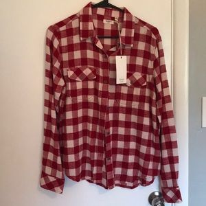 Lightweight Red Flannel by Dylan Los Angeles